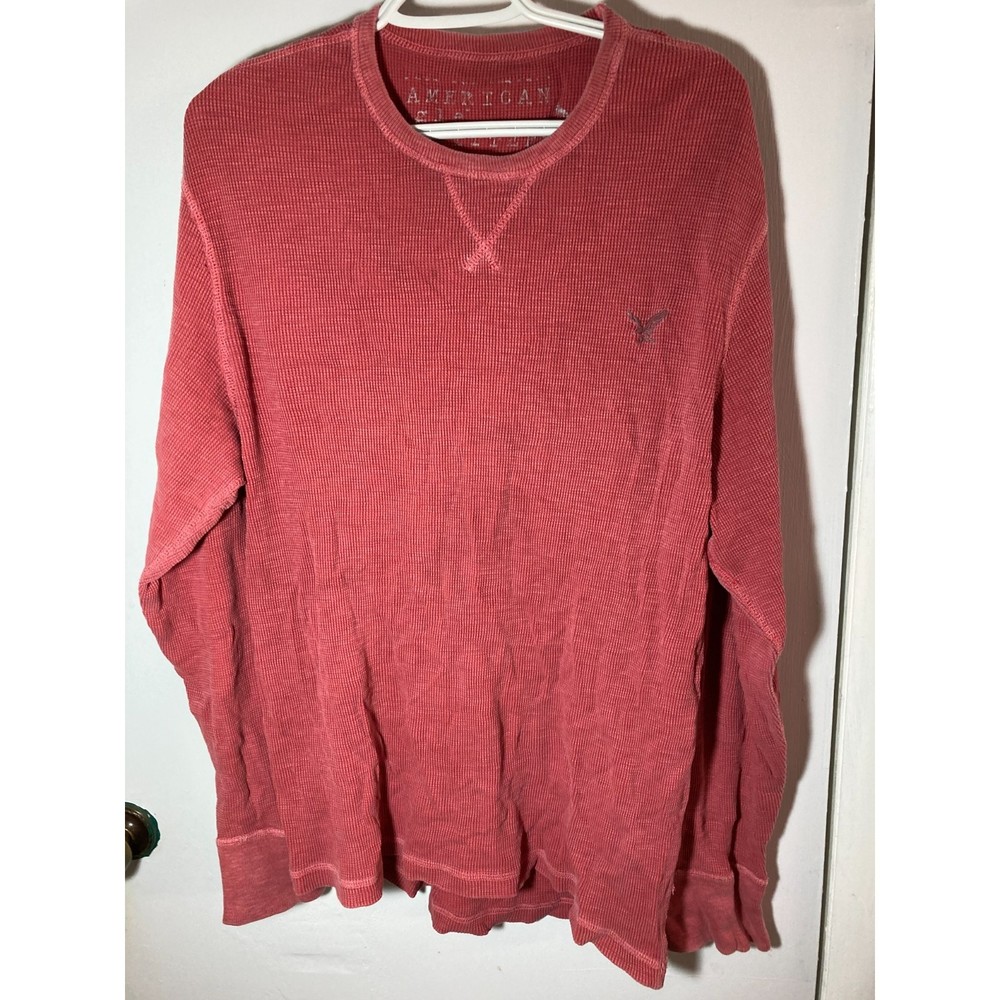 American Eagle Outfitters Vintage Fit SIZE XL Long Sleeve Henley Shirt - Picture 1 of 9